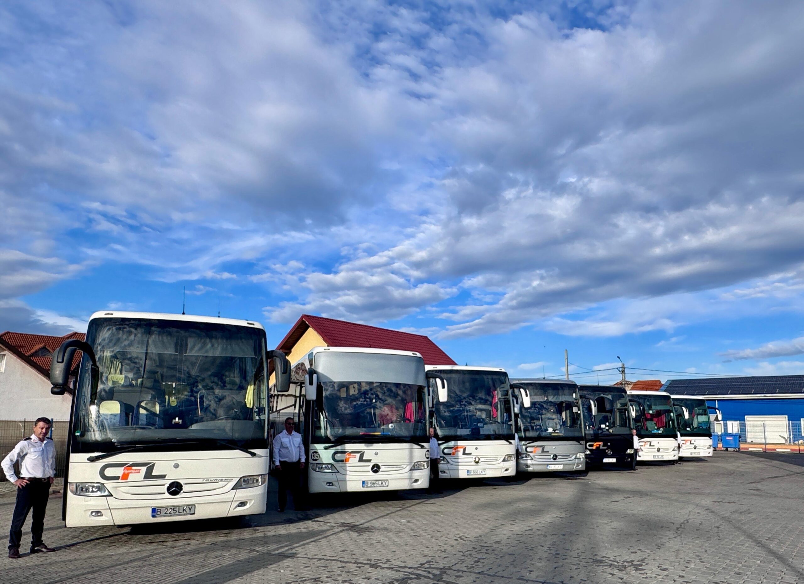 Flotă CFL pregătită de plecare